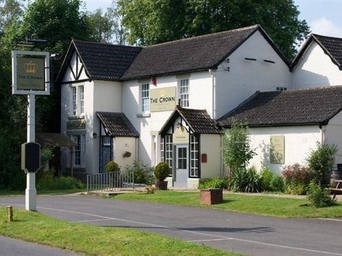 The Crown At Broad Hinton Exterior foto